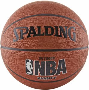 3. Spalding NBA Varsity Outdoor Rubber Basketball