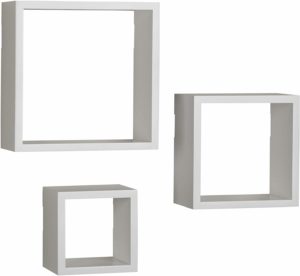 #5 Melannco Floating Square Cube Shelves