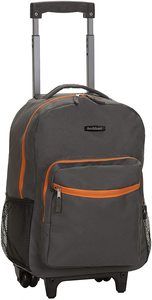 #6 Rockland Double Handle Rolling Backpack