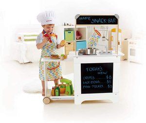 9. Hape Playfully Delicious Cook 'n Serve Wooden Play Kitchen