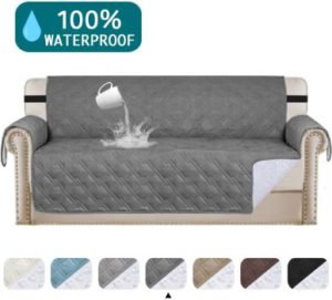5. Turquoize 100% Waterproof Couch Cover