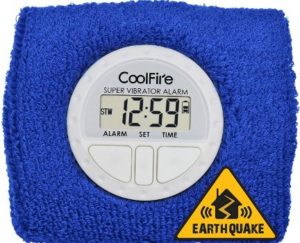 8. CoolFire Vibrating Alarm Clock