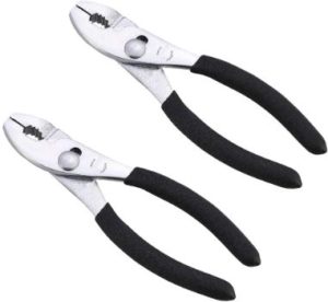 3. Edward Tools Slip Joint Pliers 6” (Pack of 2)
