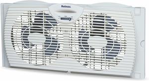 1. Holmes Window Fan with 6-Inch Reversible Blades