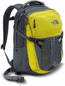 1. The North Face Backpack - Acid Yellow