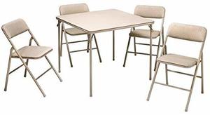 11. Cosco Folding Table and 5-piece Chairs Set