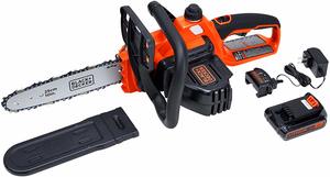 3. BLACK+DECKER 20V MAX Cordless Chainsaw, (LCS1020)