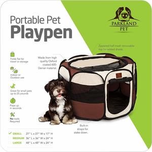 3. Parkland Pet Portable Foldable Playpen