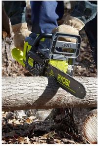 3. Ryobi 14 Inch 40-Volt Brushless Chainsaw