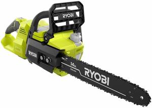 5. Ryobi 14 in. 40-Volt Cordless Chainsaw