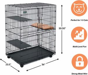 6. Midwest Cat Playpen Cat Cage
