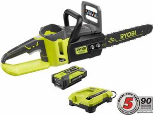 6. Ryobi RY40511 40V Cordless 14 in. Chainsaw