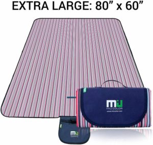 #1. MIU COLOR Large Outdoor Picnic Camping Hiking Blanket, 