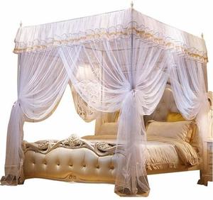 10. Nattey 4 Corner Poster Princess Bedding Curtain