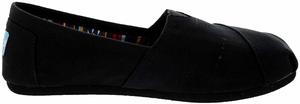 10. TOMS Black Canvas Women's Classic 001001B07-BLK