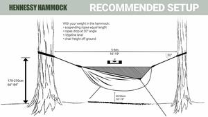 2. Hennessy Hammock - Explorer Deluxe XL Series