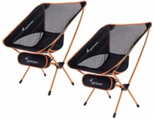 #2. Sportneer Camping Chairs, Ultralight Folding Portable Chair ,Heavy
