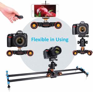 3. ANNSM Upgraded 3-Wheels Heavy Duty Motorized Camera Dolly