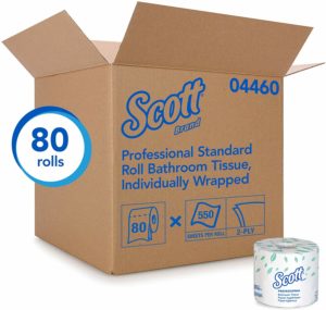 #4. Scott Essential Professional Toilet Paper for Business Bulk (60)