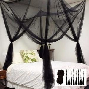 5. Mosquito NET for Bed Canopy by Comtelek