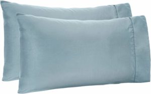 6. AmazonBasics Light-Weight King Size, Microfiber Pillowcases