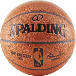 #7. Spalding NBA Replica Ball for IndoorOutdoor Game