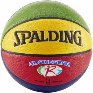 #8. Spalding Rookie Gear Youth Indoor Outdoor Composite 27.5-Inch Basketball