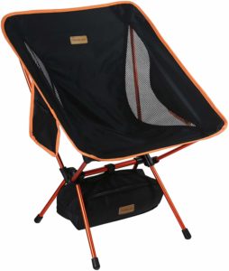 8. Trekology YIZI GO Portable Camping Chair - Compact Ultralight 