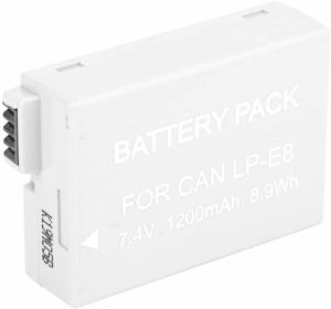 9. Vbestlife LP-E8 Fully Decoded Camera Battery