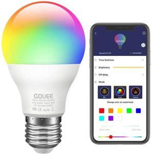 1. Govee LED Dimmable RGB Color Changing Light Bulb