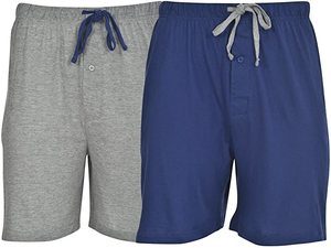 1. Hanes Men's 2-Pack Cotton Knit Short