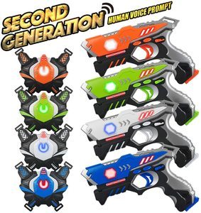 #10 Laser Tag Guns Sets 4 Pack