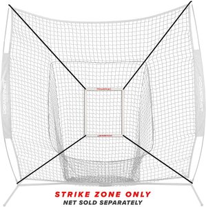 3. PowerNet Strike Zone Attachment Only for 7x7 Baseball Softball Net