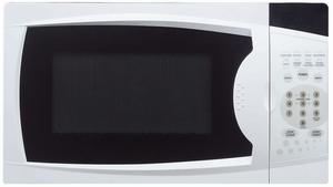 #4. Magic Chef MCM770W 0.7 Cu. Ft. 700W Oven in White Countertop Microwave