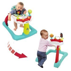 7. Kolcraft Tiny Steps 2-in-1 Baby Activity Walker