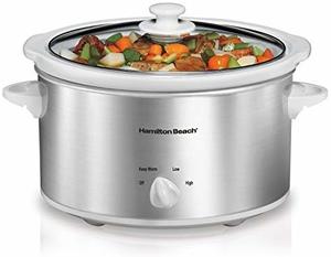 9. Hamilton Beach 33140V 4-Quart Slow Cooker