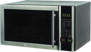 #9. Magic Chef MCM1110ST 1.1 Cu. Ft. Black Countertop Microwave Oven 1000W 