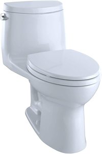 #1 Toto MS604114CEFG#01 Ultra-Max II One-Piece Elongated 1.28 GPF