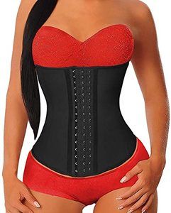 1. YIANNA Women's Underbust Latex Sport Girdle Waist Trainer