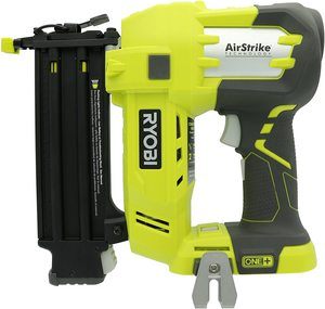 10. Ryobi P320 Airstrike 18 Volt One+ Cordless Brad Nailer