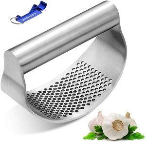 11. AmDONGKING Stainless Steel Garlic Press Rocker