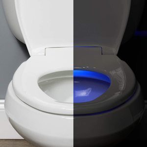#15 BEMIS Radiance Heated Night Light Toilet Seat 