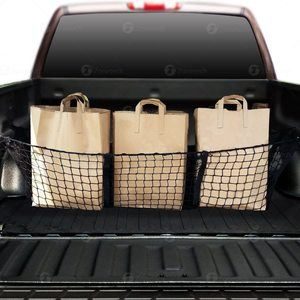 #2 Zone Tech Car Trunk Mesh Cargo Net Three Pocket