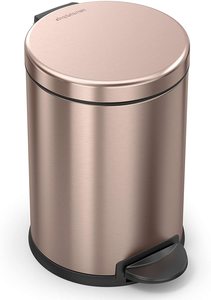 #2 simplehuman, Rose Gold Trash Can