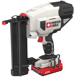 2. PORTER-CABLE 20V MAX Cordless Brad Nailer Kit