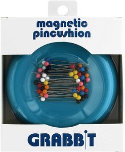 3. Grabbit Magnetic Sewing Pincushion, Teal