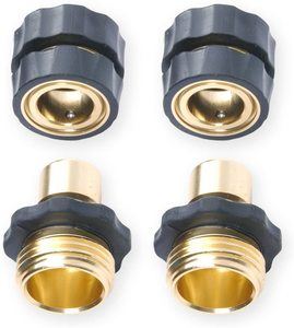 5. 3 4 Garden Hose Quick Connector Value Pack