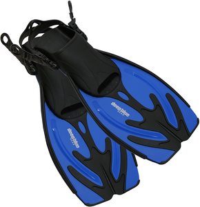 #6 Deep Blue Gear Current Fins for Diving, Snorkeling, and Swim