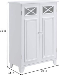 #6 Elegant Home Fashions Dawson Bathroom Cabinet