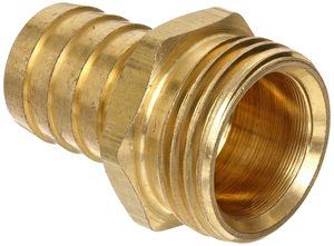 6. Anderson Metals Brass Garden Hose Fitting